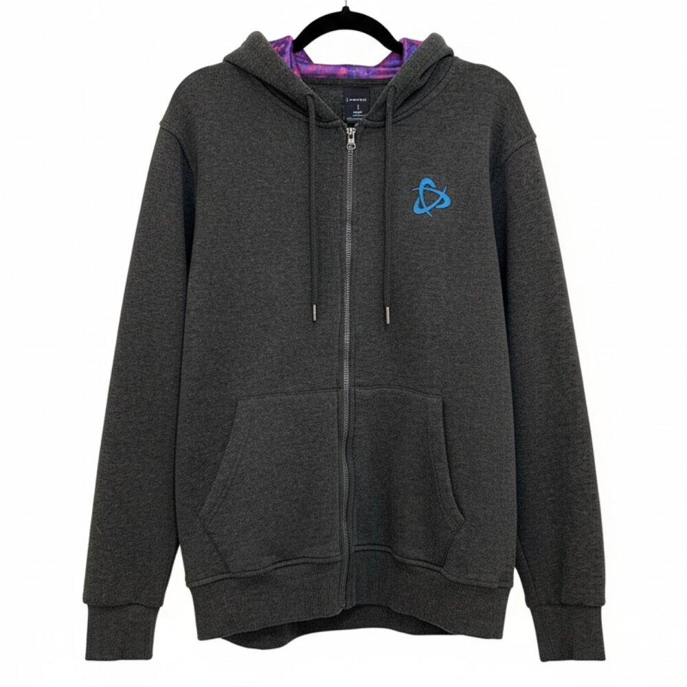 Blizzard - Team Battle.net Employee Zip-Up Hoodie Galaxy Large